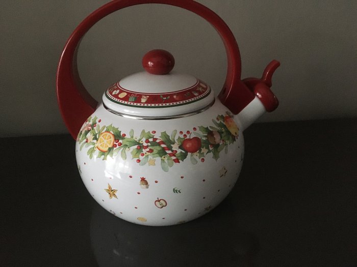 Villeroy & Boch - Gas kettle with Christmas decorations - Enamel