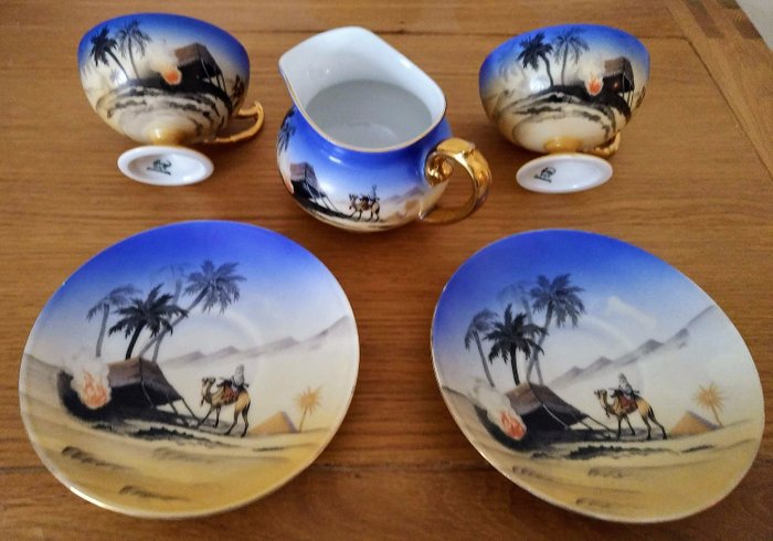 Epiag - Jogo de chá 'Sahara' - Porcelana