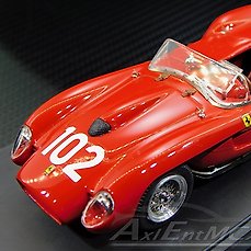 Juhan 1:43 Model BANG Picard Ferrari 250 TR 58 #20 Accident Le Mans 1958 F J 