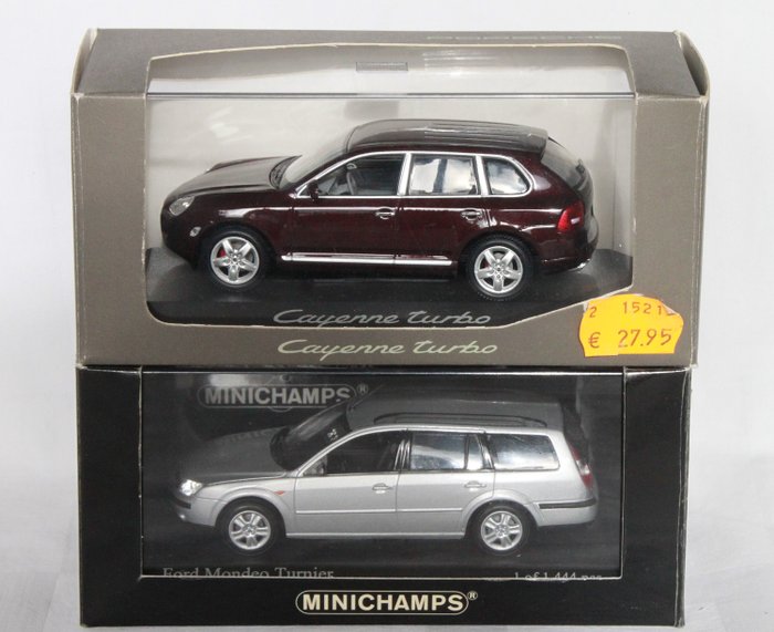 MiniChamps - 1:43 - Ford Mondeo Turnier , Porsche Cayenne Turbo