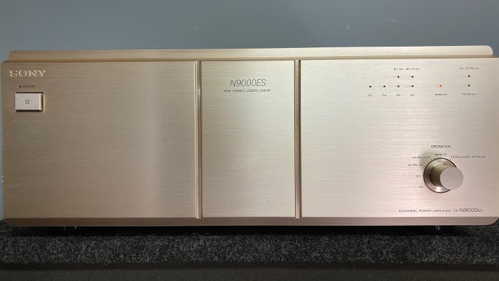 Sony - TA-N9000es Five Channel Power Amplifier  exclusive Champange color - Main amplifier