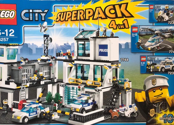 Corroderen tobben Lui LEGO - City - Helikopter politiebureau met veel toebehoren, - Catawiki