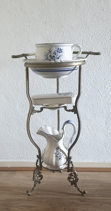 FS Keramik - Set de lavage - Céramique, Laiton