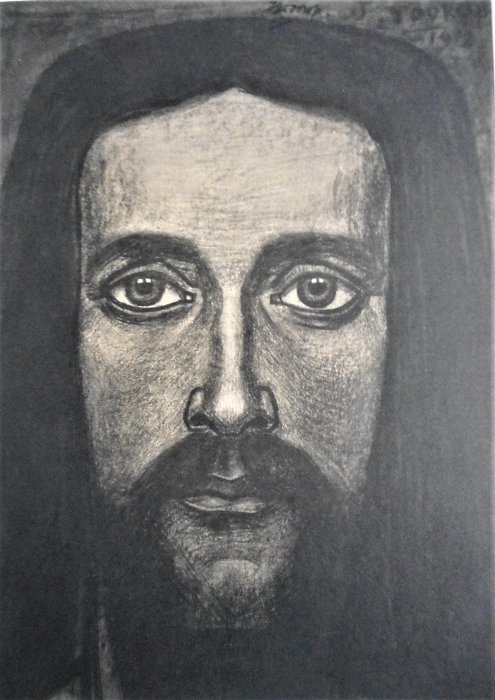 Jan Toorop (1858-1928)  - 'Christus' - 1912