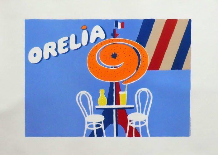 Bernard Villemot - Orelia - 1980er Jahre