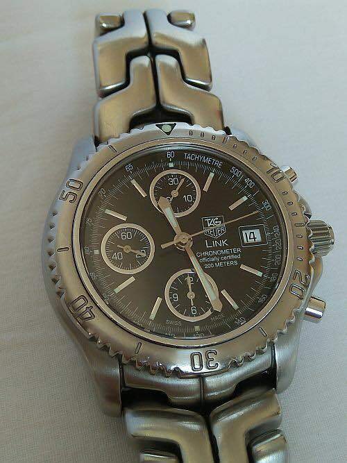 TAG Heuer - Link Chronograph - CT5111 - Heren - 2000-2010