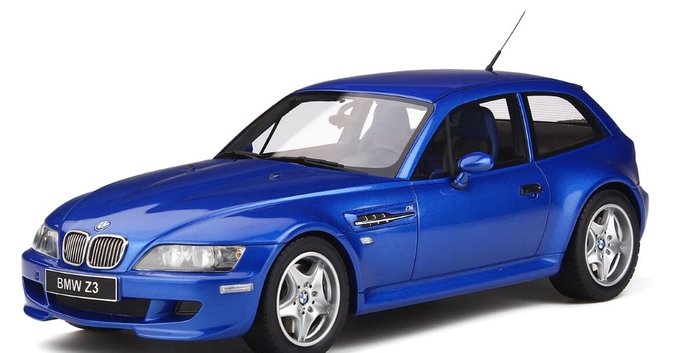 Otto Mobile - 1:18 - BMW Z3 M-Coupe 3.2 - 1999- Estoril blue