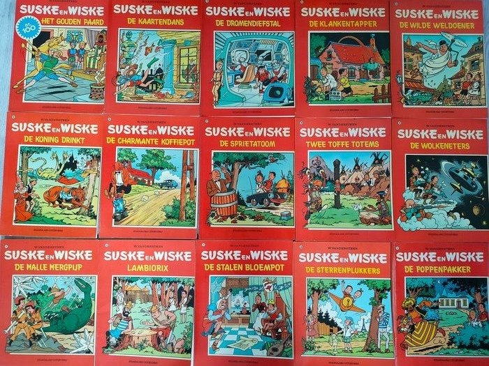 Suske en Wiske - Complete collectie inclusief gelimiteerde oplagen - 改版平裝 - 混合版本 - (1967/2016)