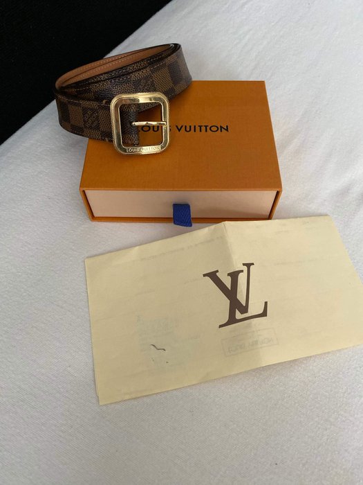 Louis Vuitton - Tresor 發票皮帶