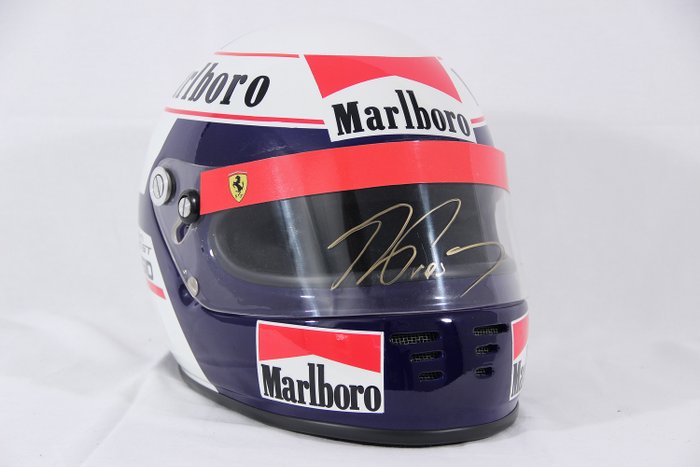 Ferrari - Fórmula 1 - Alain Prost - 1990 - Capacete