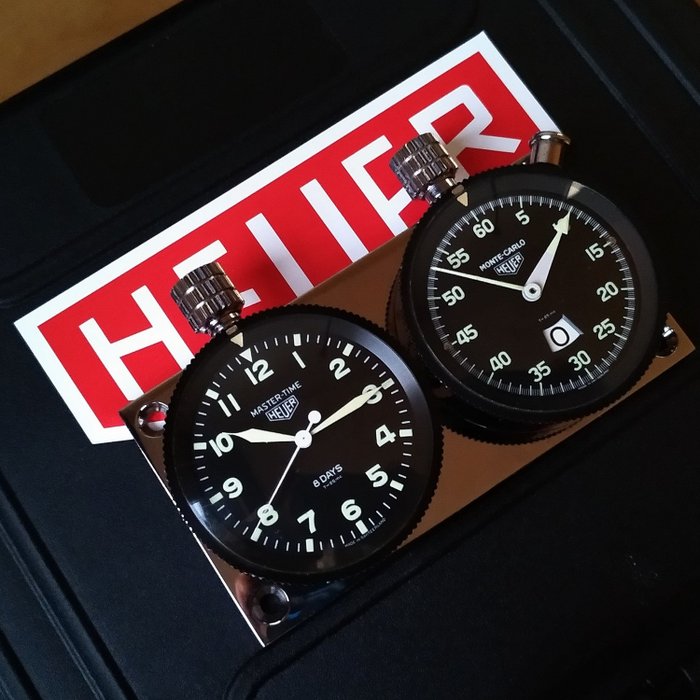 RALLY RACE TIMING SYSTEM - HEUER - RALLY MASTER / MASTER TIME+MONTE CARLO - 1968