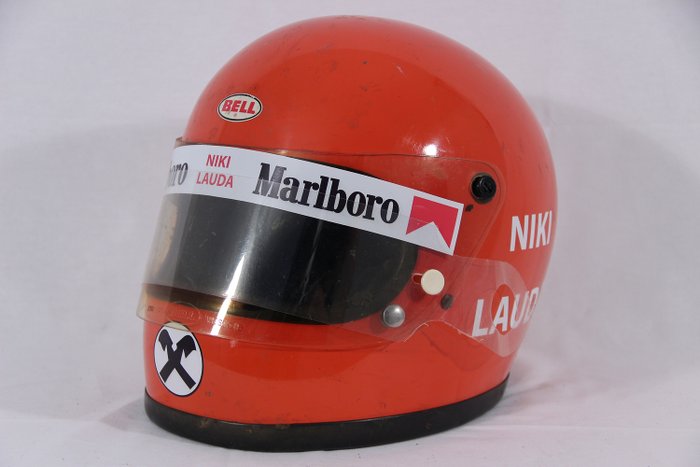 Fórmula 1 - Niki Lauda - 1975 - Casco