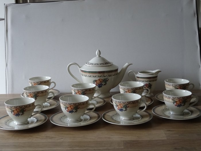 Heinrich Winterling Marktleuthen Bavaria - Tea set for 9 - Porcelain