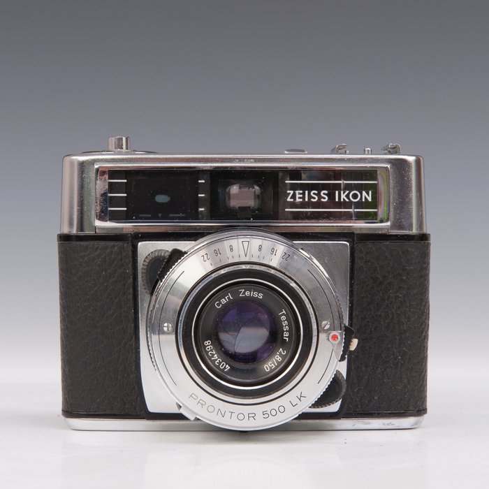 Zeiss Ikon Contessa LBE Prontor 500 LK + Carl Zeiss Tessar 50mm 2.8 - 1960's 