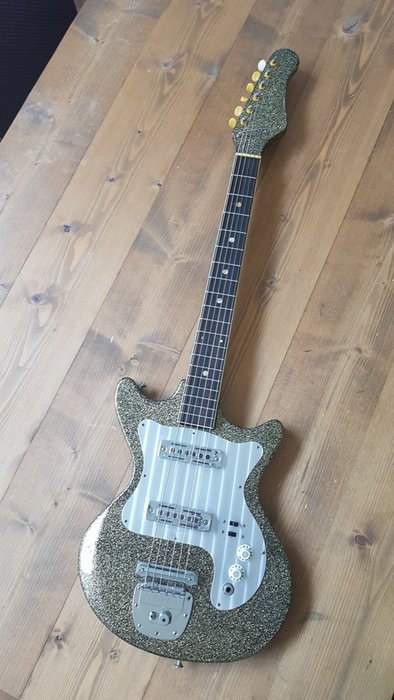 Kawai, Teisco - S80-t Gold sparkle - Guitarras - Japón - 1960