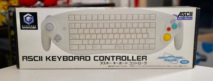 gamecube ascii keyboard controller