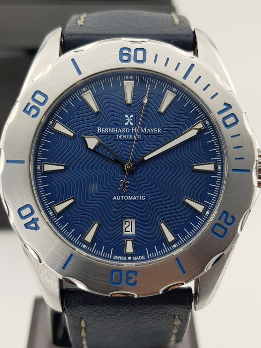 Bernhard H. Mayer - Limited Edition Blue Diver Watch "NO RESERVE PRICE" - BH05 CW - Herren - 2011-heute
