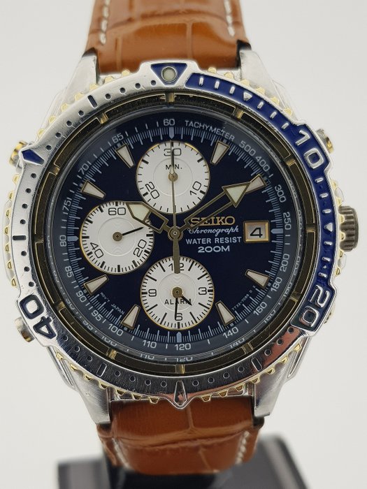 Seiko - WR 200m Luxury Chronograph - Men - 1990-1999 - Catawiki