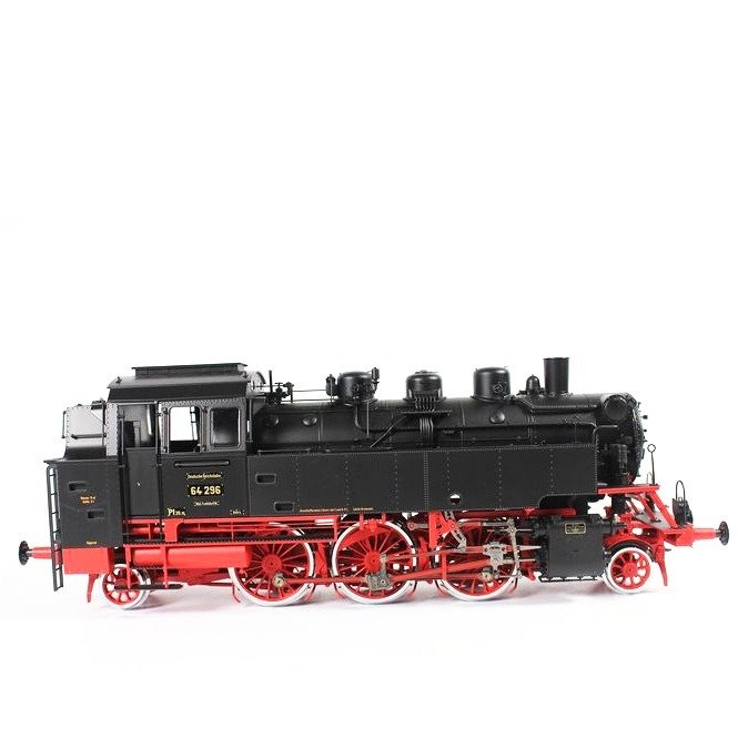 Hübner 1 - 30064-2-2 - Locomotovă cu aburi - Model Exclusive Gauge 1: BR 64 în versiunea Deutsche Reichsbahn - DRG