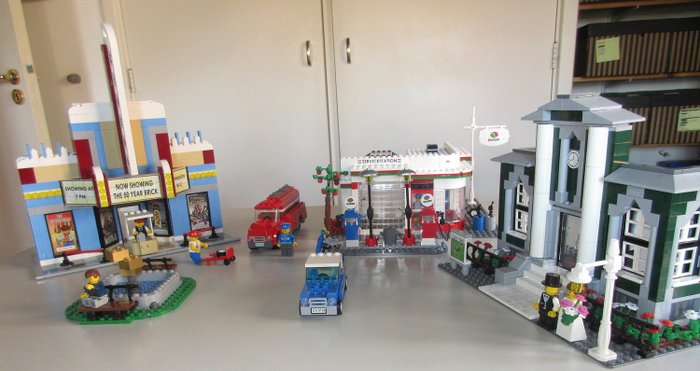 LEGO - Town Plan - 10184 - 乐高成立50周年纪念日