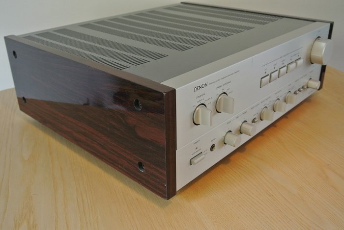 Denon - PMA 970 - Gerestaureerd/Recap - Class A - Rosewood panelen - Amplificatore stereo