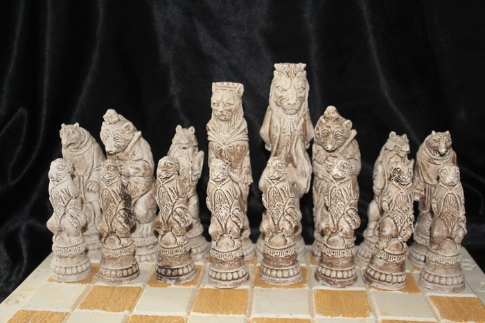 西洋棋遊戲 (1) - 石膏