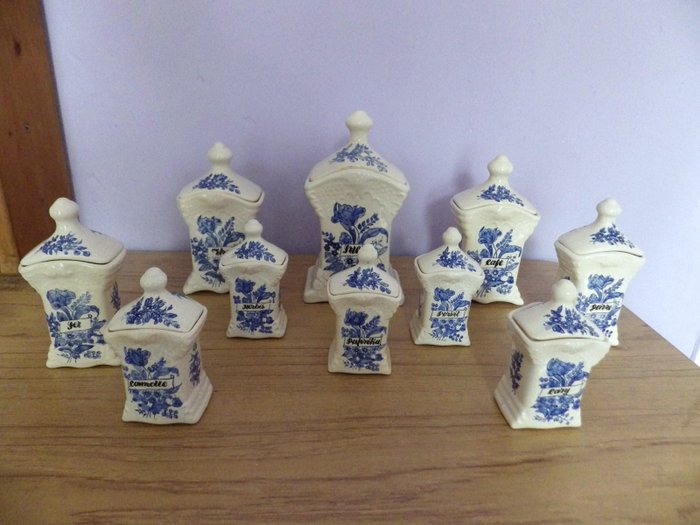 Delft - Borcanele cu condimente (10) - Ceramică