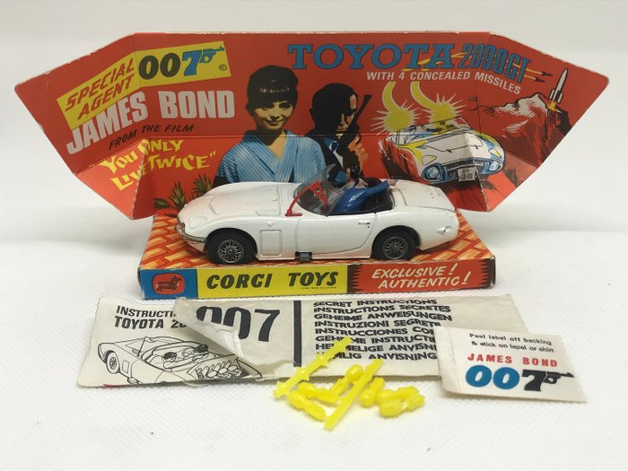 Corgi Toys # 336 James Bond Toyota 2000GT  tyres Set Of 4 Brand New#1 