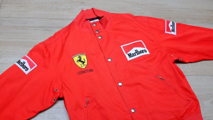 Ferrari - Formel 1 - Michael Schumacher, Niki Lauda - 1996 - Cerruti 1881 Mannschaftsjacke Marlboro