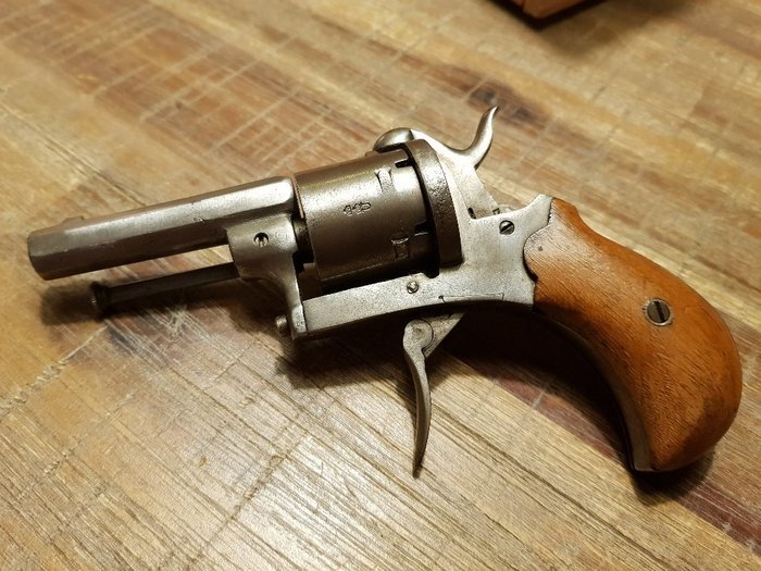 Tyskland - Pocket - Stifttænding (Lefaucheux) - Revolver - 7mm Cal