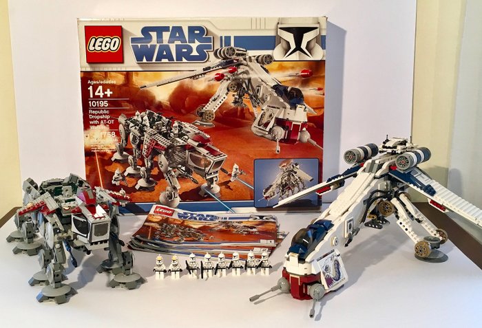 LEGO - Star Wars - 飞船 Star Wars Collection: 18 sets a.o. Republic Dropship - 意大利