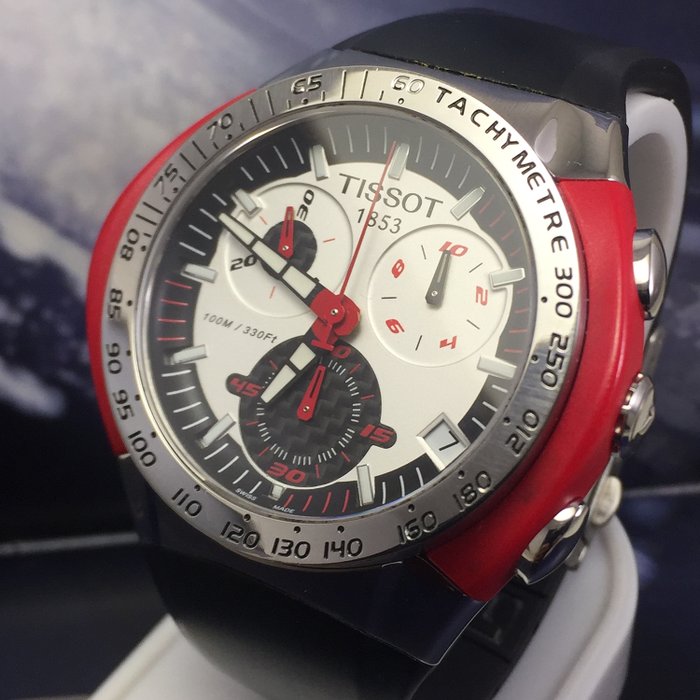 Tissot - T-Tracx Chronograph "NO RESERVE PRICE" - T010417 A - Herre - 2000-2010