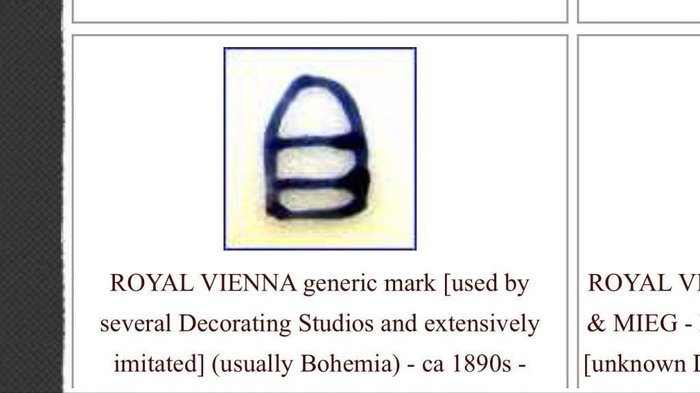 Vienna porcelain royal Imperial and