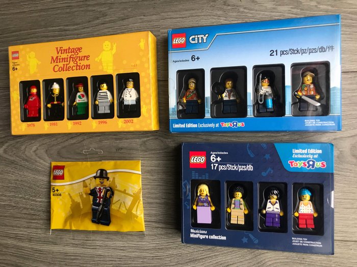 Lego 微型人形 包装和塑料袋 Catawiki