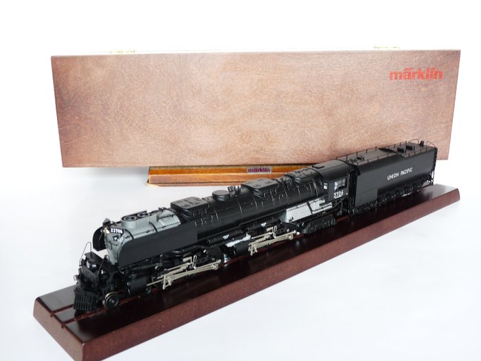 Märklin H0 - 39911 - Damplokomotiv med kulvogn - Klasse 3900 "Challenger" 3706 - Union Pacific Railroad