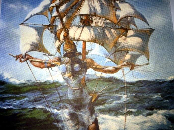 Salvador Dalí (After) - Costume for Tristan Insane The Ship