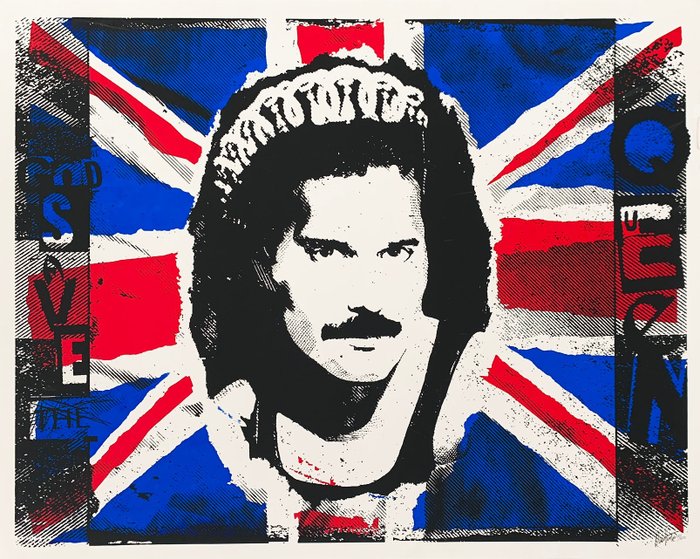 PUNCHGUT - 'God Save the Queen (Freddie Mercury)' - Catawiki