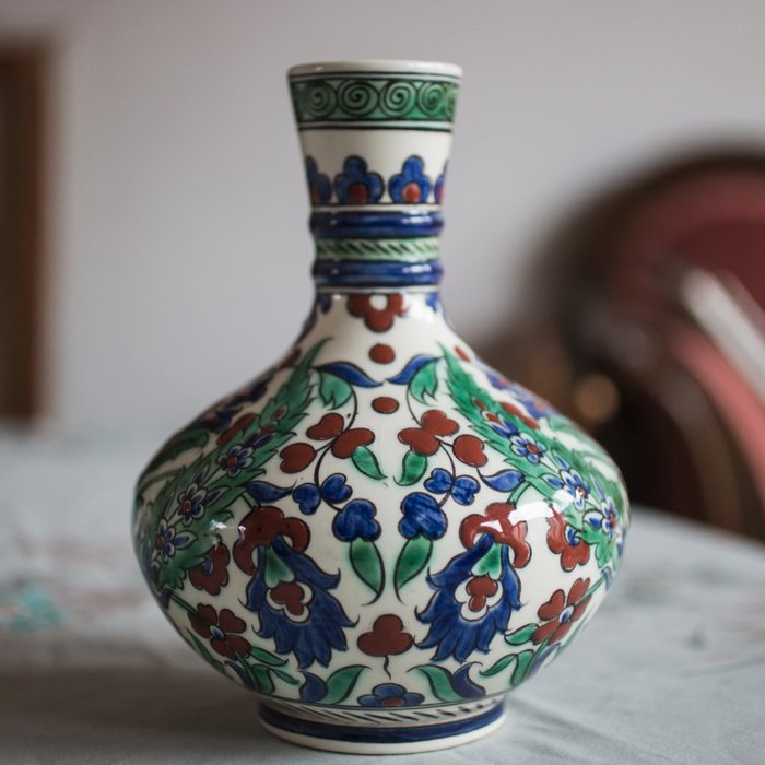 Boch Frères - Iznik Art Nouveau Vase