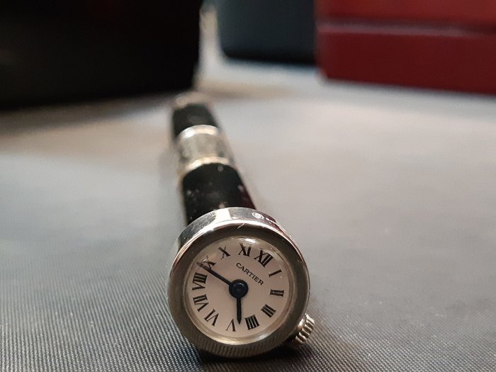 Cartier pen clock perpetual calendar 