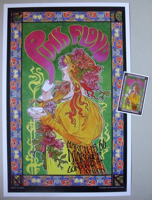 Pink Floyd - Lithograph - 2005 - Hand signed