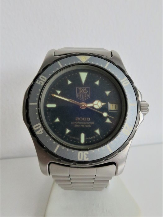 TAG Heuer - 2000 Professional 200m “Moondust” - Ref. 972.606 - No reserve price - Mężczyzna - 1980-1989