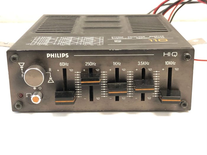 Rádio - Philips - Booster-Equalizer 22AP110  - 1980