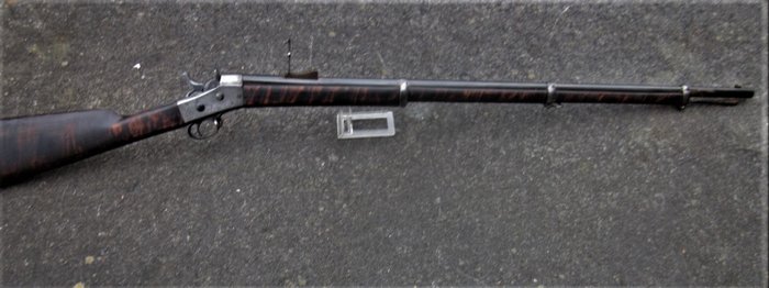Sweden - Husqvarna - Rolling Block - model 1869 - Centerfire - Rifle - 12.7 x 44