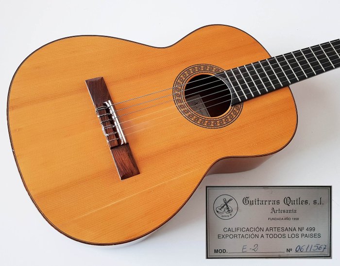 Guitarras Quiles - Modelo E2 - Gitarren - Spanien