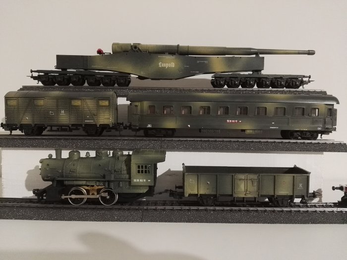 Lima H0 - 10 8801 - Train unit -  Military convoy Wehrmacht - DRG