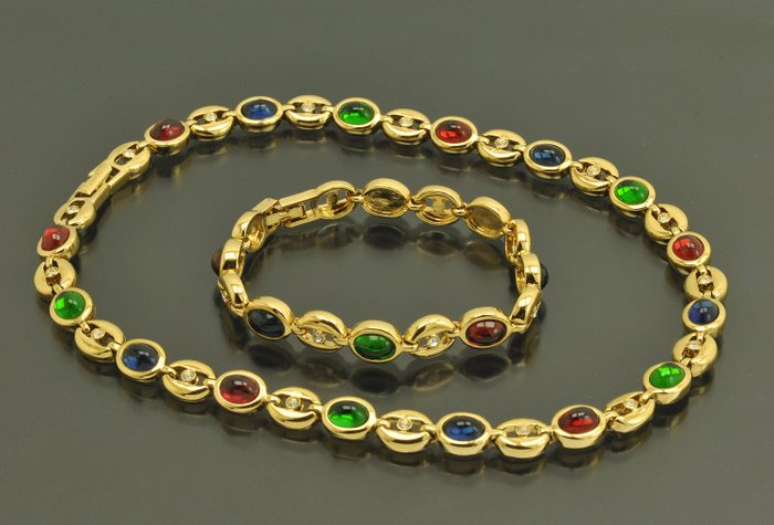 D'ORLAN Gold-plated - Bracelet, Necklace