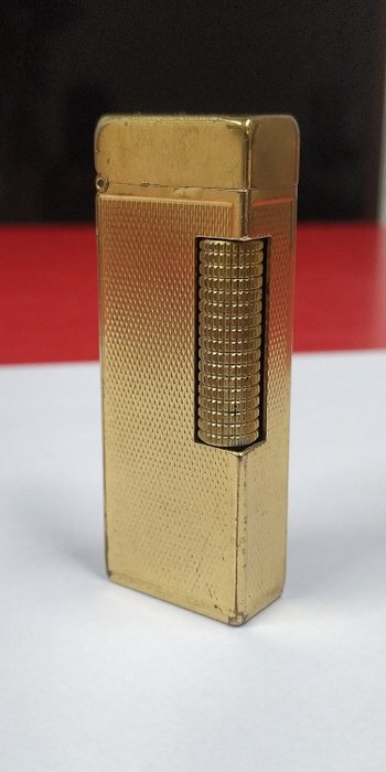 Dunhill - Pocket lighter - MECHERO DUNHILL CHAPADO GOLD of 1