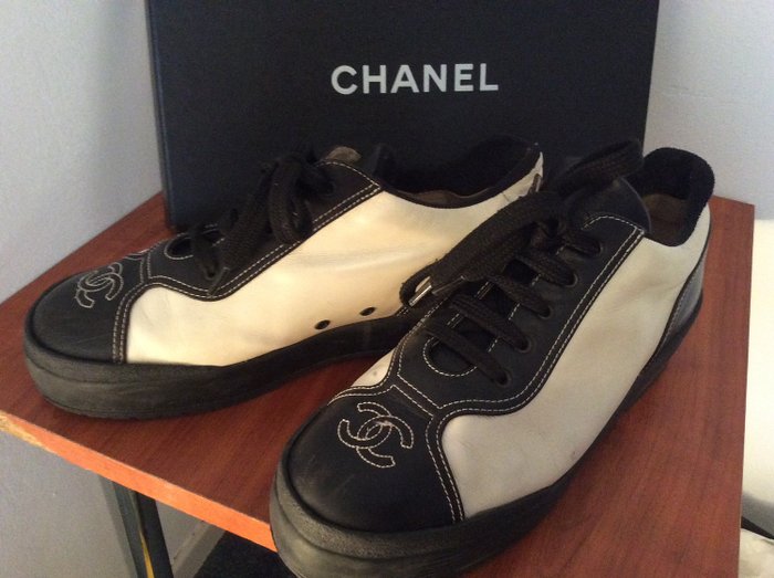 chanel platform shoes