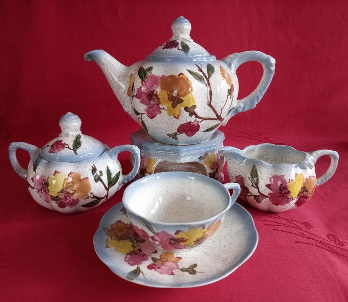 Ditmar Urbach Germany - 8 person tea set (20) - Art Deco - Porcelain