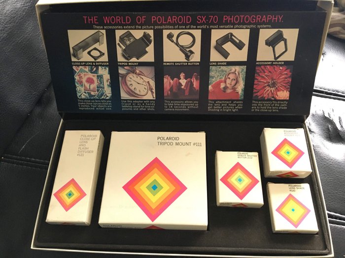 Polaroid SX-70 Accessory kit for alpha cameras